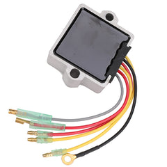 Danbojit regulator rectifier front assembly showing connectors and mounting for easy replacement