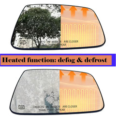 Danbojit mirror installed on Ram passenger side showcasing restored visibility