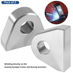 Danti side profile showing 1 inch thickness and 0.90 inch hole for durability