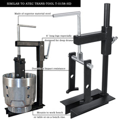 Danti long legs reaching deep clutch drum for better access and control