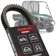 DanVard drive belt front packaging showing fitment and benefit of correct replacement