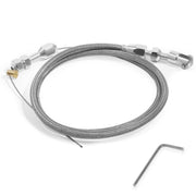 daola888 front view assembled throttle cable showing complete length and connectors for reliable fit