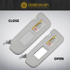 Dasbecan visor edge close-up showing fabric texture and durable finish