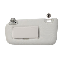 Dasbecan driver sun visor front view showing clean gray finish and fit