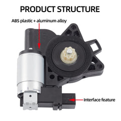 Dasbecan motor mounted in door assembly demonstrating installation clarity