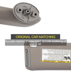 Dasbecan visor installed in a Toyota Camry interior demonstrating restored function