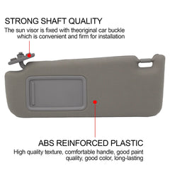Dasbecan visor mounting holes and ABS core detail for accurate OEM alignment