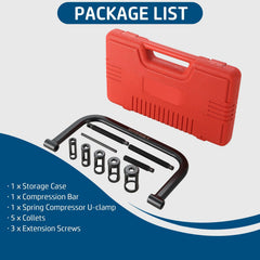 DASBET C-clamp close-up of thread and jaw for controlled compression and durability