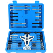 DASBET front view of full puller kit showing organized components for versatile repairs