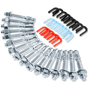Datanly front packaging showing the full 46-piece car lift install kit and quick selection benefit