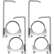 Datanly front packaging showing two 3 inch exhaust clamps for quick replacement