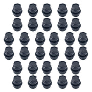 daydmaly front view of 32PCS lug nut covers showing complete set and benefit of full replacement