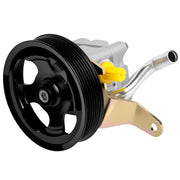 Daysyore power steering pump front view showing compact design and improved reliability