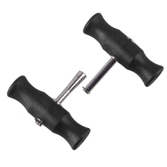 DAYUAN dual wire-grip handles detail, secure control for single-operator use