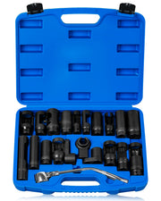 DAYUAN front view of the full 21-piece sensor socket kit showing case and tools