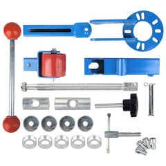 DAYUAN tool positioned inside wheelwell delivering inside-out pressure to increase clearance