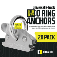 DC Cargo Mall close-up of spring-fit latch showing fast installation benefit