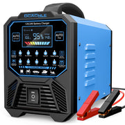 DCACNLE front panel LCD showing status and clear readout for quick monitoring