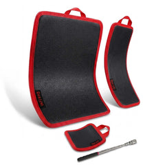 Dealyst front packaging and mat set showing complete kit and benefits