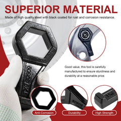 Deargooday side profile porkchop shape for reliable torque resistance