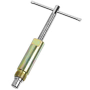 Debialo front view of compression sleeve puller showing robust body and lever, durable design benefit