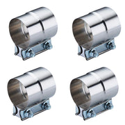 DecoHongDi front packaging showing four 2.5 inch clamps and corrosion resistance benefit