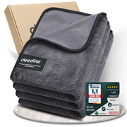 Deedlite front packaging showing towel folded and benefits