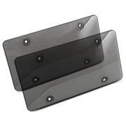 DEFEK front view of license plate frame showing clean fit and protection