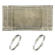 DEGEOBERLIN front view of titanium heat shield showing compact guard and benefits
