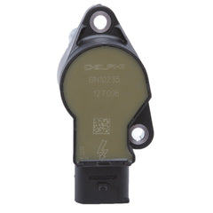 Delphi GN10235 connector closeup highlighting secure electrical contact benefit
