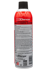 DENCO DISTRIBUTING, INC. back label with directions and safety information benefit
