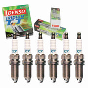 Sixity Auto DENSO Iridium TT front packaging showing six plugs and benefits