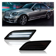DERMOKA front view smoked side marker showing sleek styling and easy upgrade