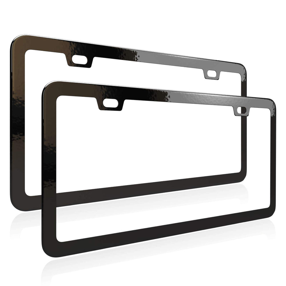 Deselen matte black frame front view showing sleek styling and modern look