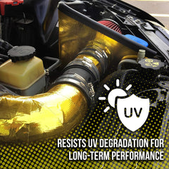 Design Engineering Reflect-A-Gold adhesive back with release liner for easy installation