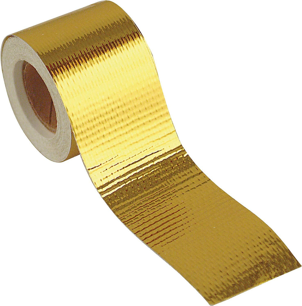 Design Engineering Reflect-A-Gold front roll view showing compact heat shield benefit
