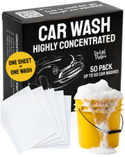 Detail Dudes front packaging showing 50-pack and compact design benefit