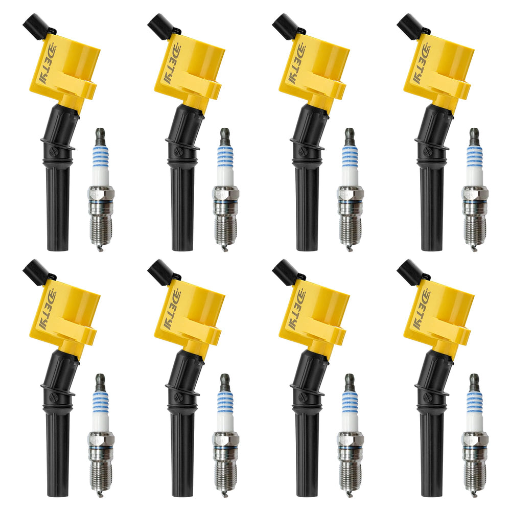 DETYI front packaging of DG508 and SP479 kit showing complete tune-up benefits