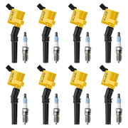 DETYI front packaging of DG508 and SP479 kit showing complete tune-up benefits