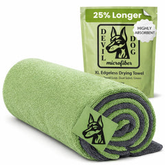 Devil Dog Microfiber front packaging showing product and benefits