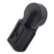 DEVMO flow sensor front view showing housing and mounting for easy replacement