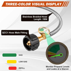 Devvicoo stainless braided hose detail showing flexibility and long life