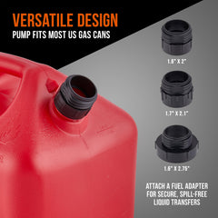DEWAY hose detail highlighting flexible no-kink construction for tight spaces