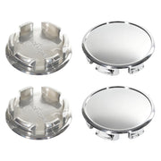 DewFlew front view chrome center cap showing polished look and fit benefit