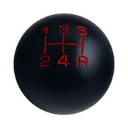DEWHEL front view black sphere knob showing clean finish and improved grip