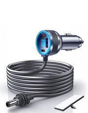 DFPEB front view of adapter showing ports and compact design, convenient power