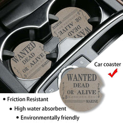 DGDRHZ license plate frame mounted on car illustrating easy installation benefit