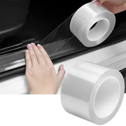 DGSL transparent roll front view showing size and easy-install benefit