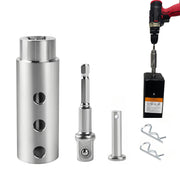 DGZMJJ adapter front view showing solid stainless construction and fit benefit