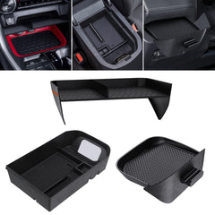 DIAMOOKY front view showing organized console with easy access benefit